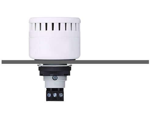 ΣΕΙΡΗΝΑ BUZZER ΠΙΝΑΚΟΣ Φ22 12-24VAC/DC 100dB ΓΚΡΙ ESM AUER